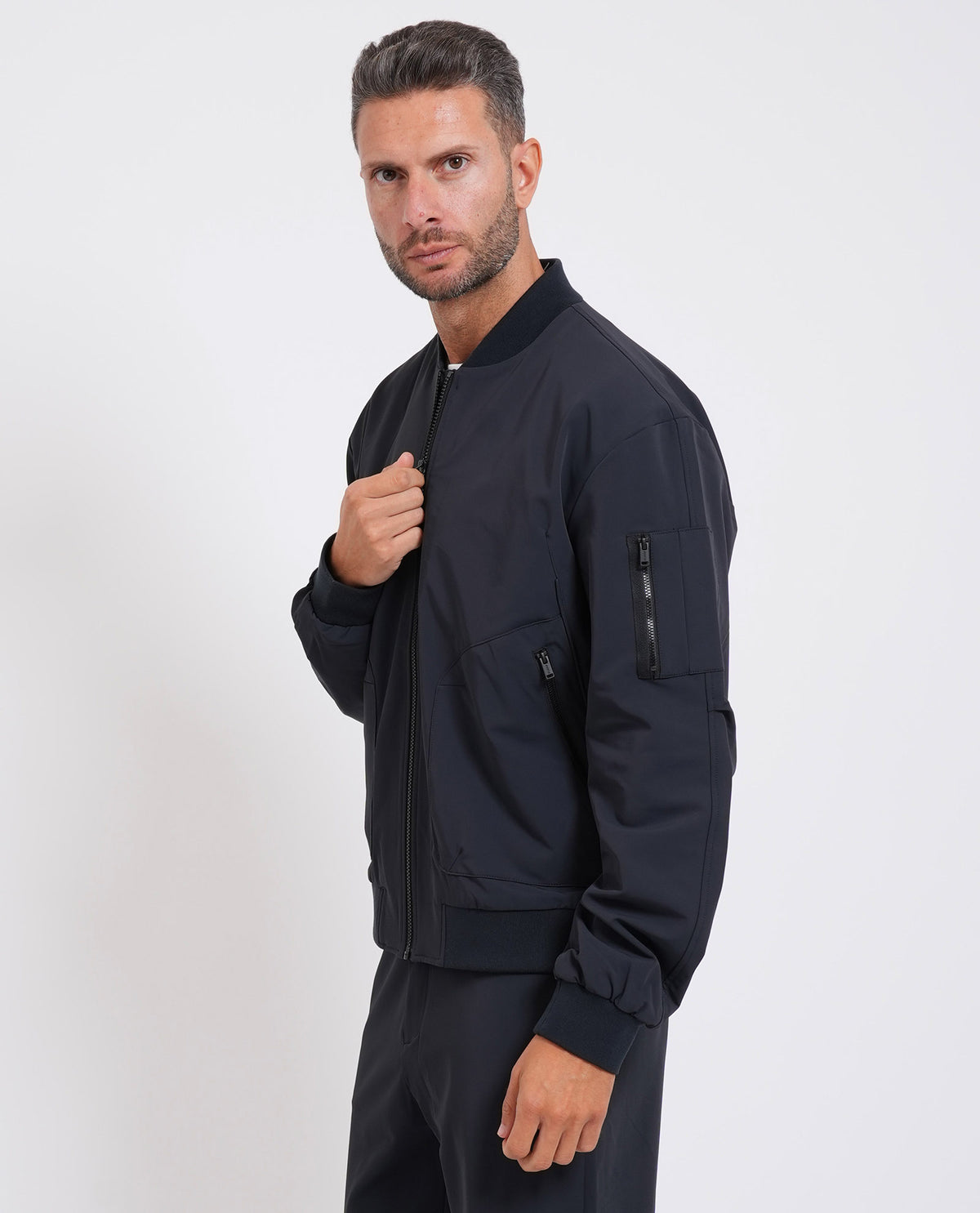 Giacca uomo Guess con colletto bomber 