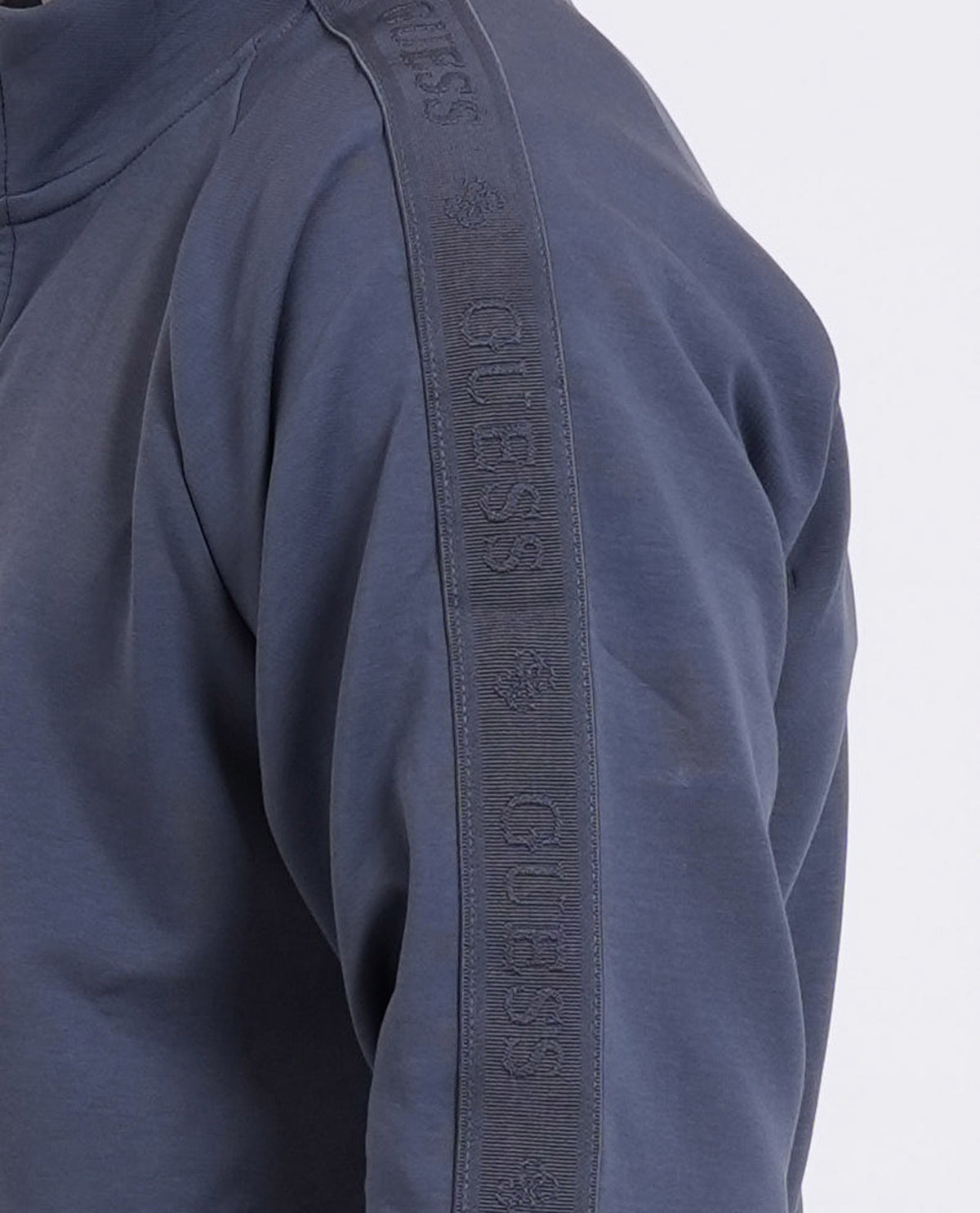 Felpa uomo Guess con zip intera 
