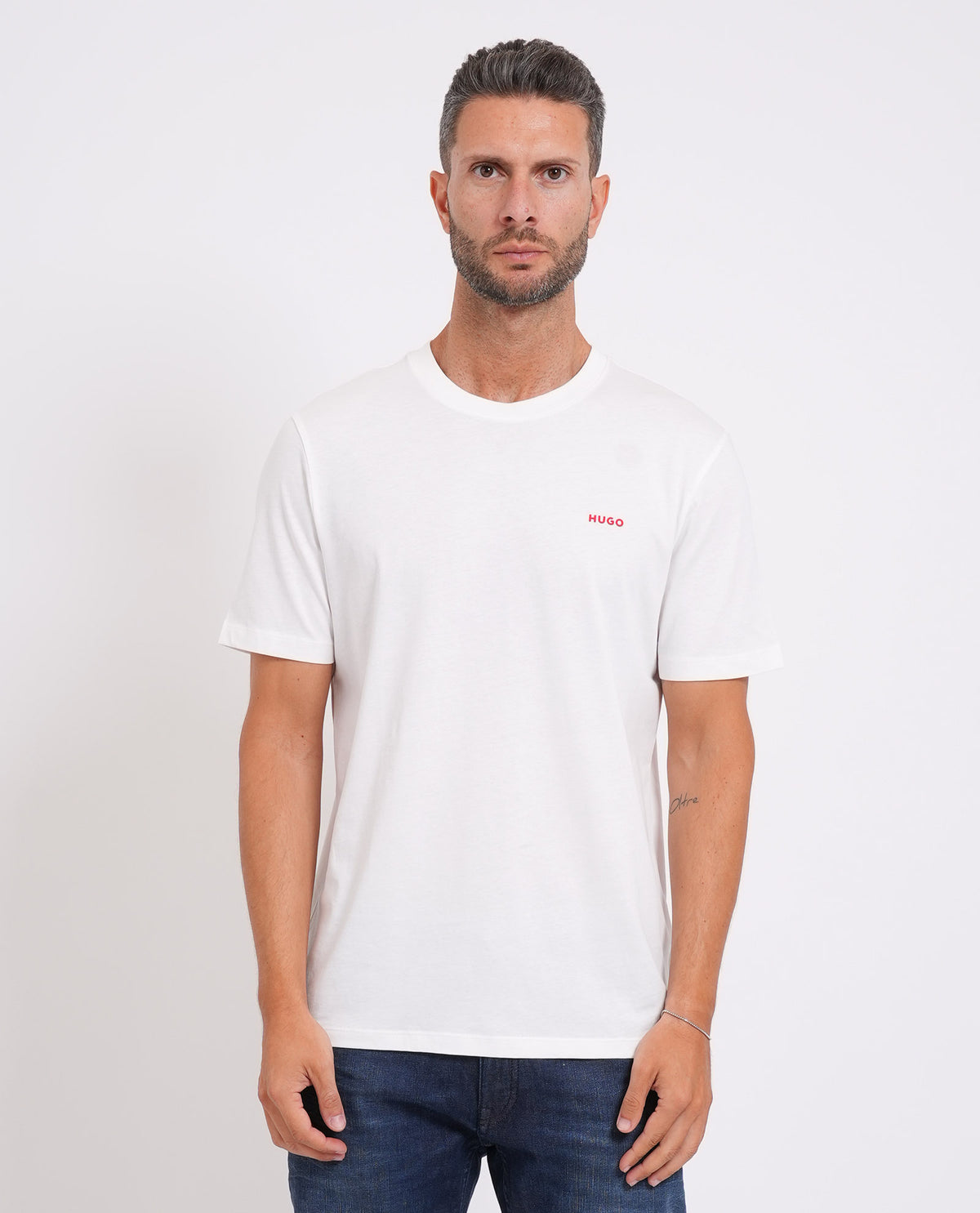 T-shirt Dero da uomo di Hugo basic girocollo 