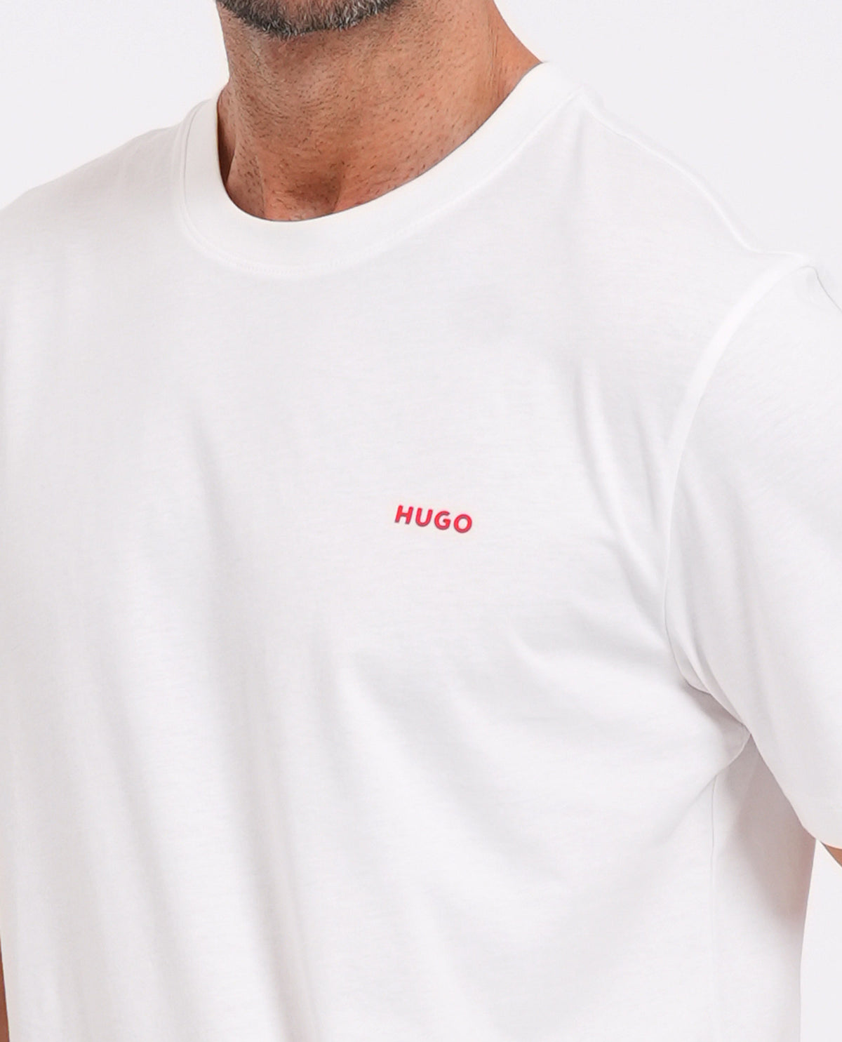 T-shirt Dero da uomo di Hugo basic girocollo 