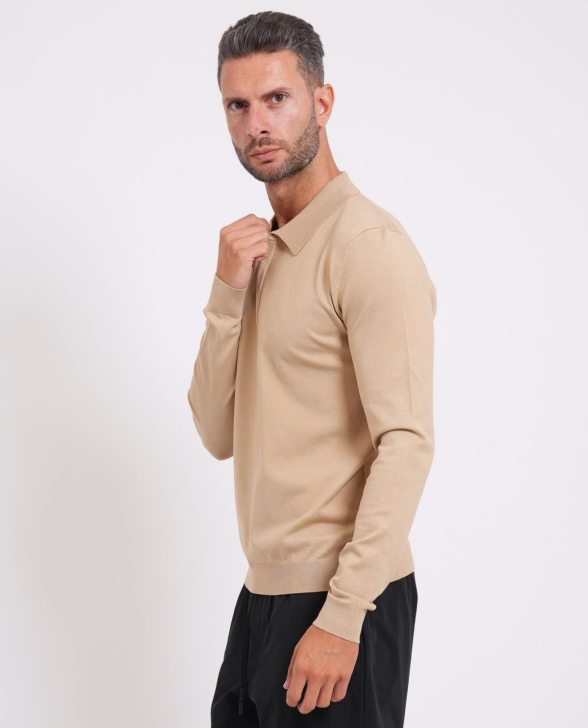 Polo in maglia uomo di Hugo 