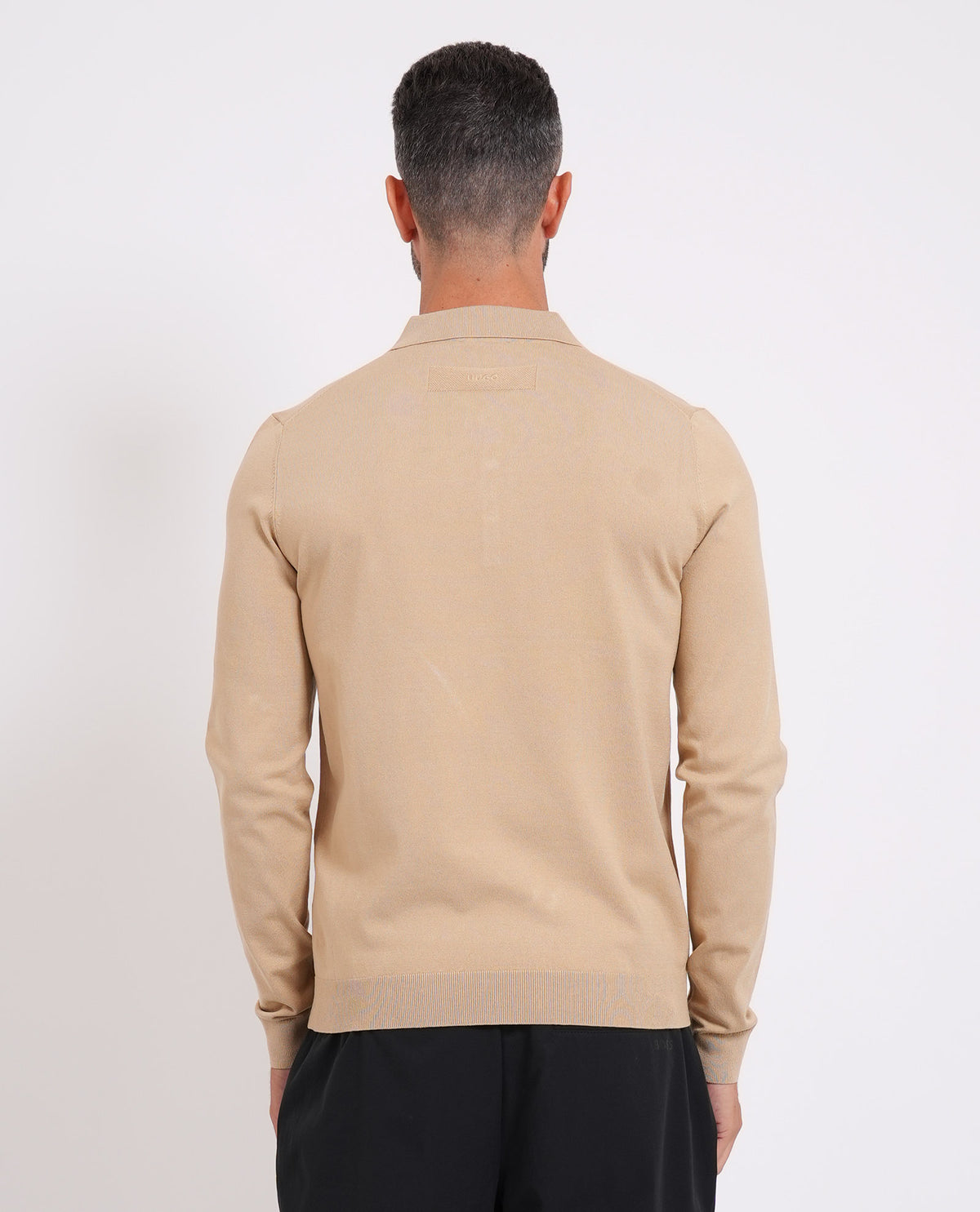 Polo in maglia uomo di Hugo 