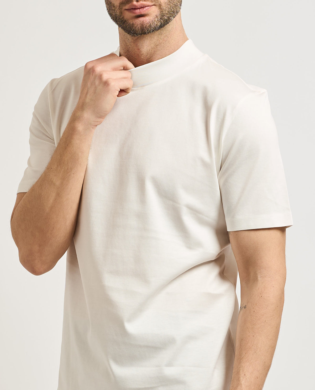 T-shirt uomo Hugo in cotone elasticizzato 