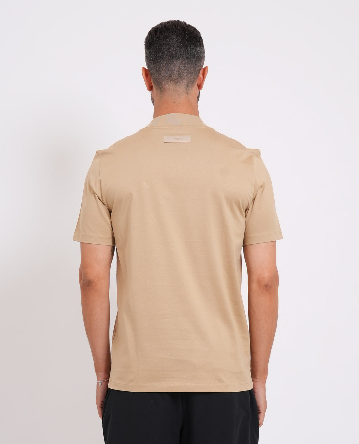 T-shirt uomo Hugo in cotone elasticizzato 