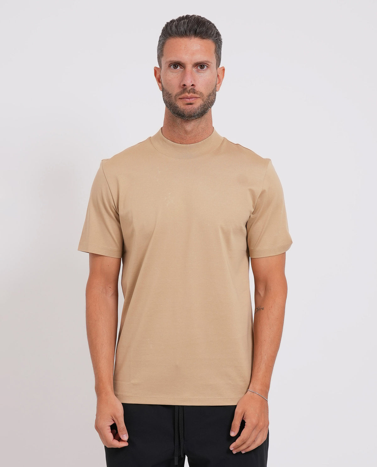 T-shirt uomo Hugo in cotone elasticizzato 