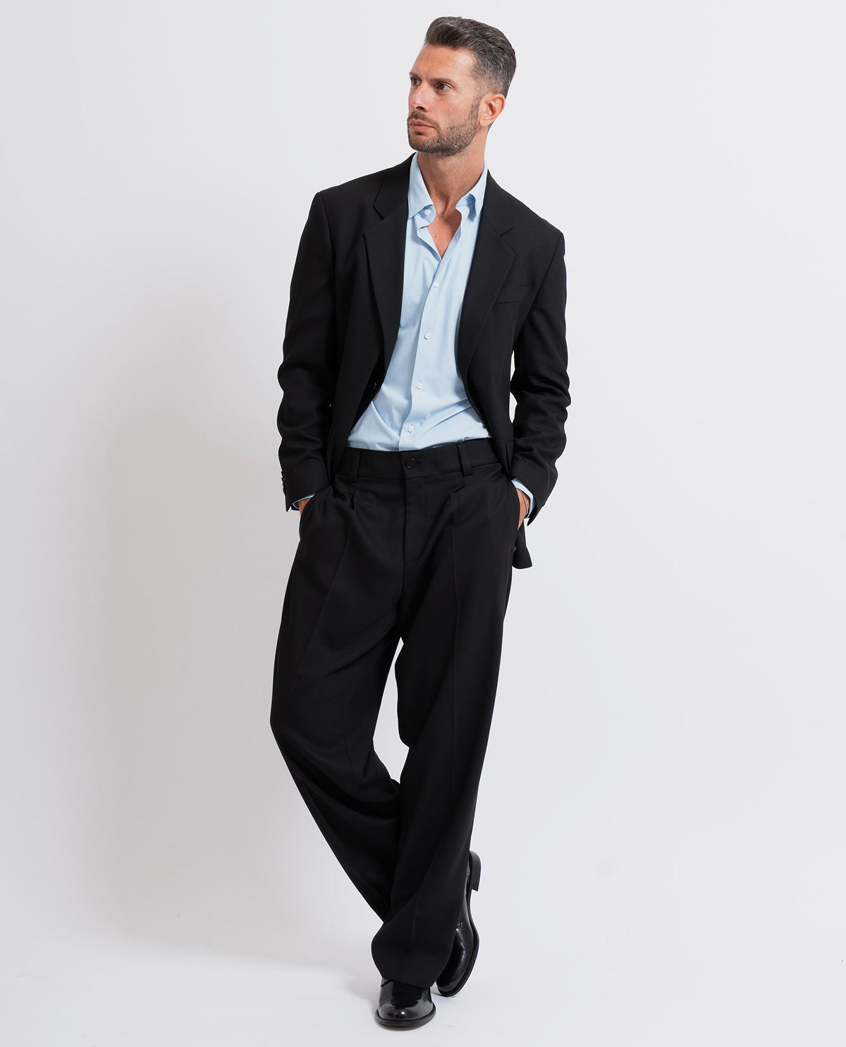 Completo due pezzi uomo Hugo in twill 