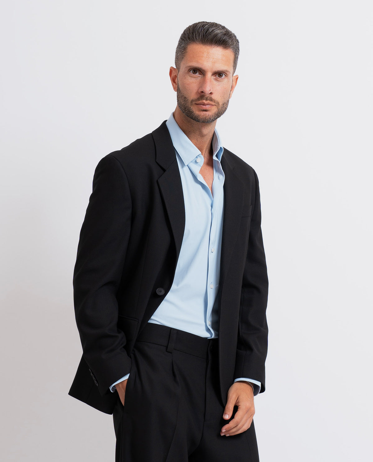 Completo due pezzi uomo Hugo in twill 