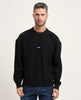 Hugo men's crew neck sweater with logo label