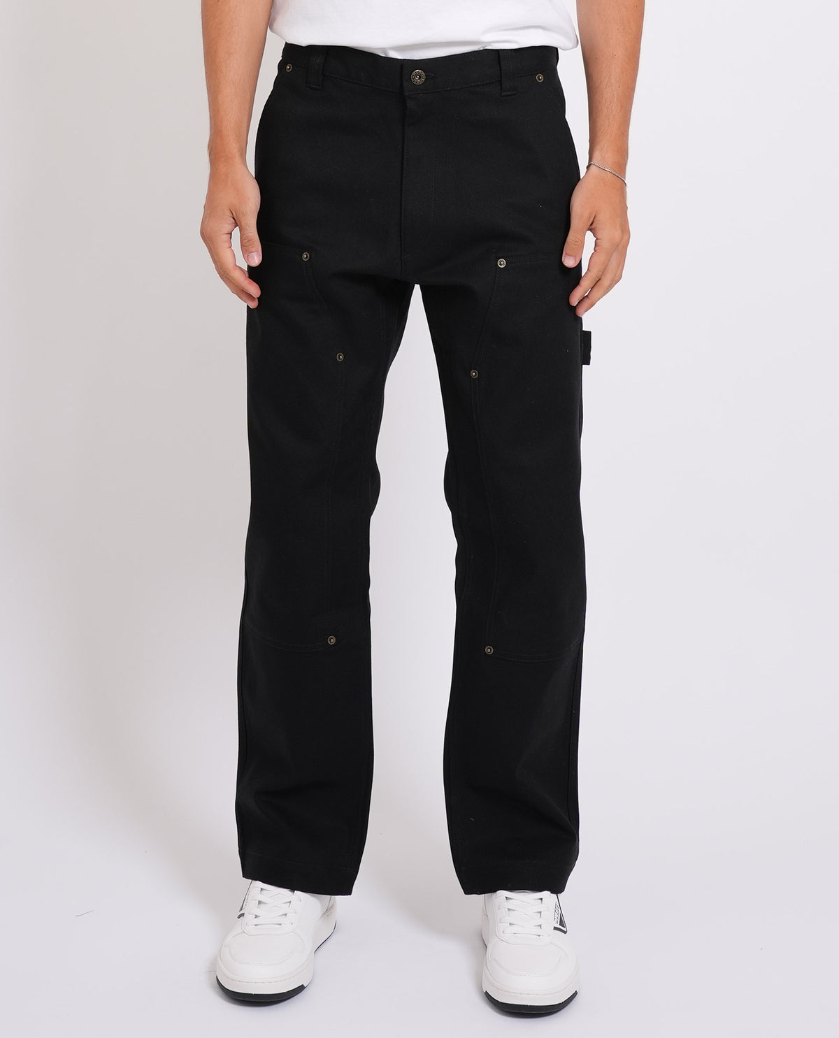 Pantaloni uomo di Hugo in cotone elasticizzato 