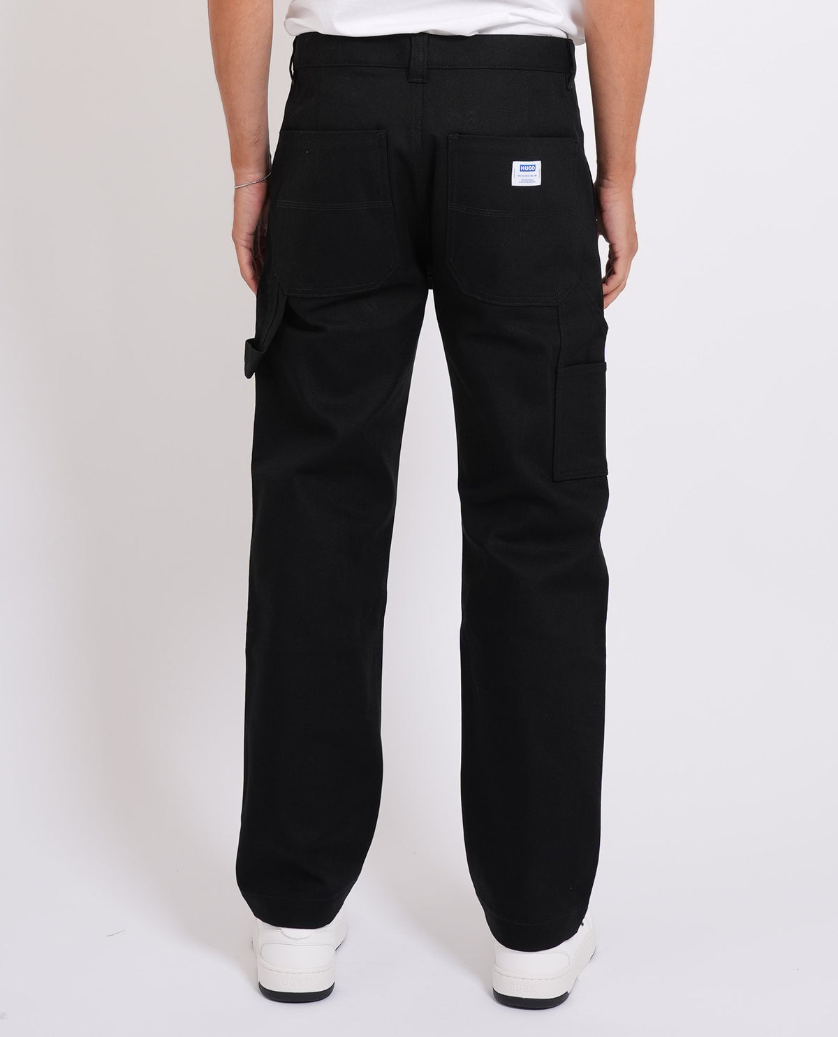 Pantaloni uomo di Hugo in cotone elasticizzato 
