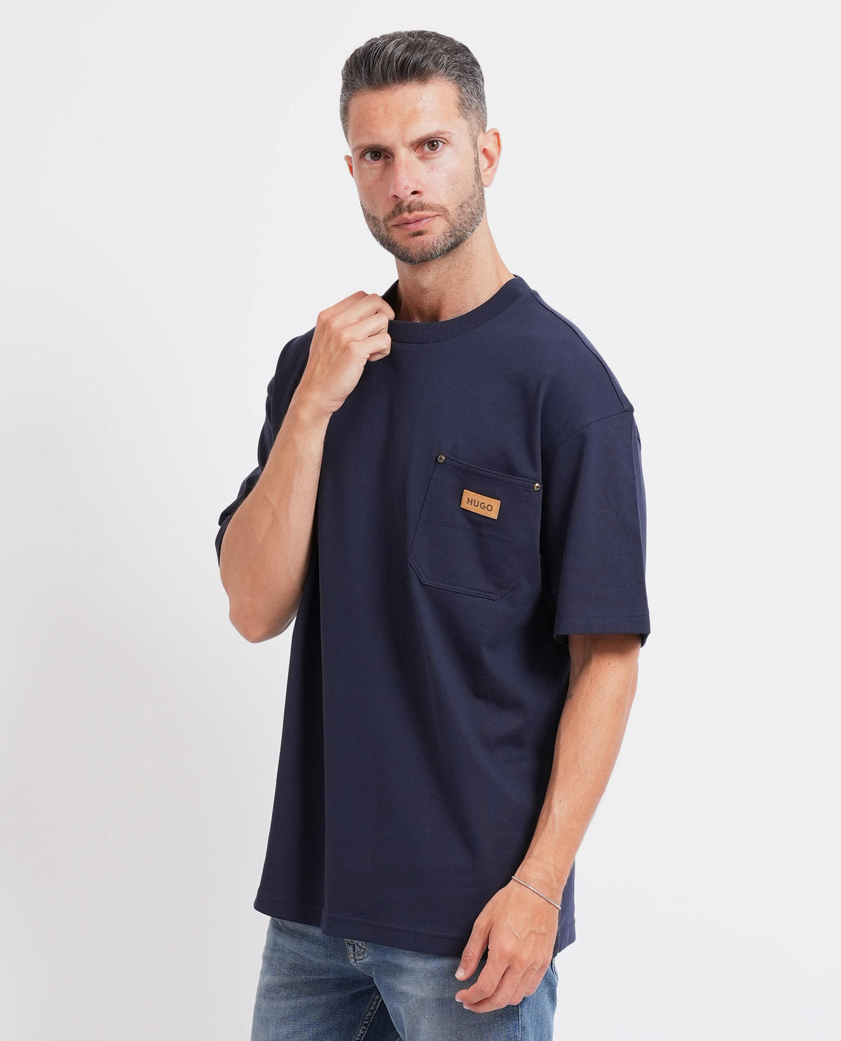 T-shirt Hugo uomo relaxed fit 