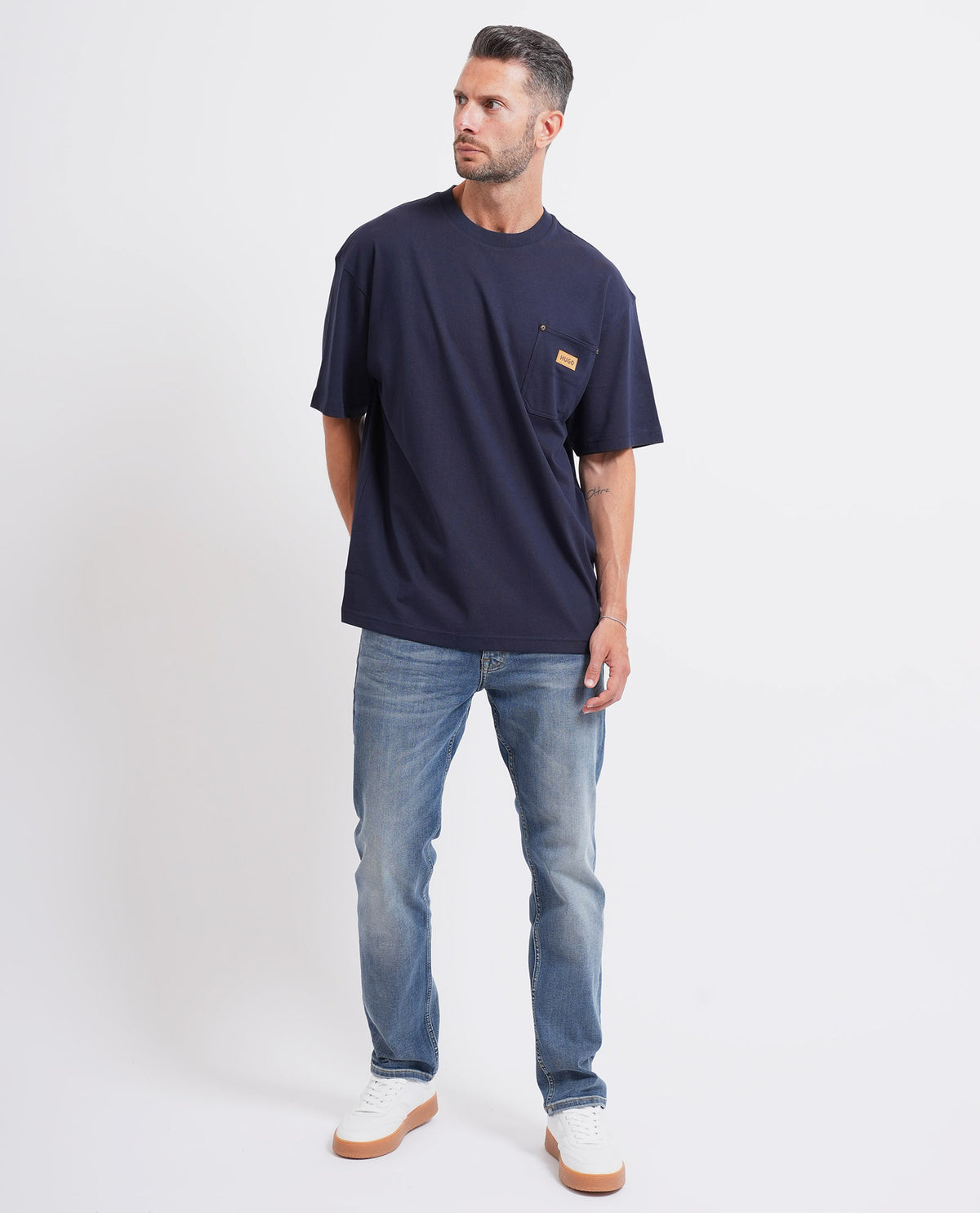 T-shirt Hugo uomo relaxed fit 