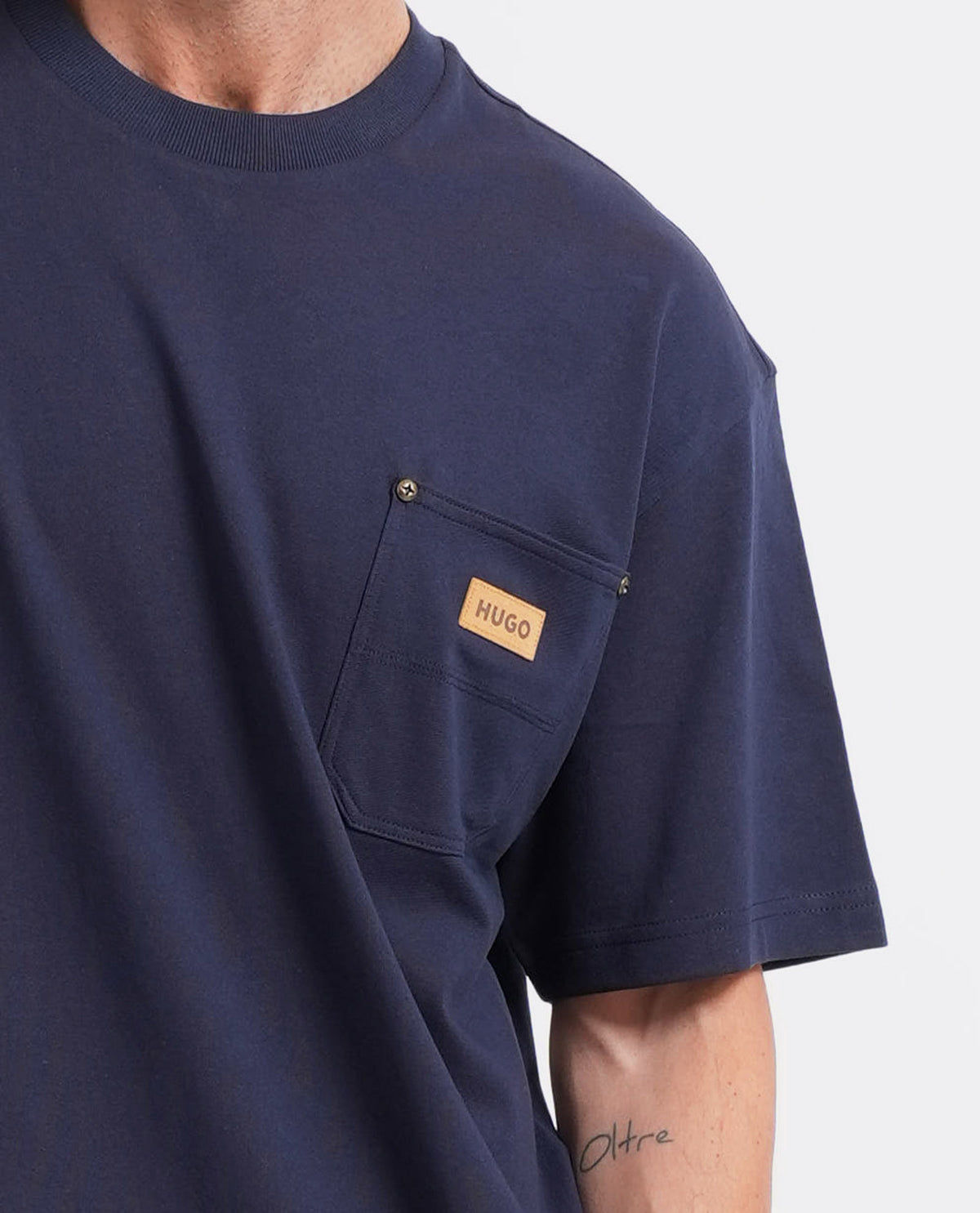 T-shirt Hugo uomo relaxed fit 