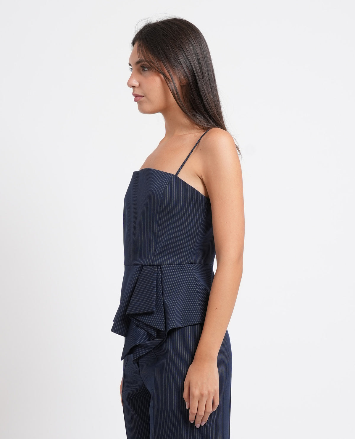 Top gessato per donna di Hugo 