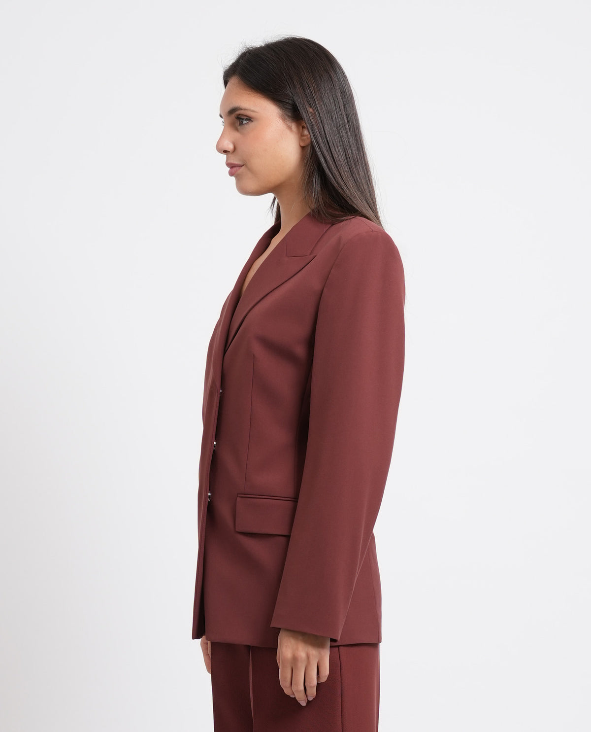 Blazer donna Hugo in tessuto elasticizzato 