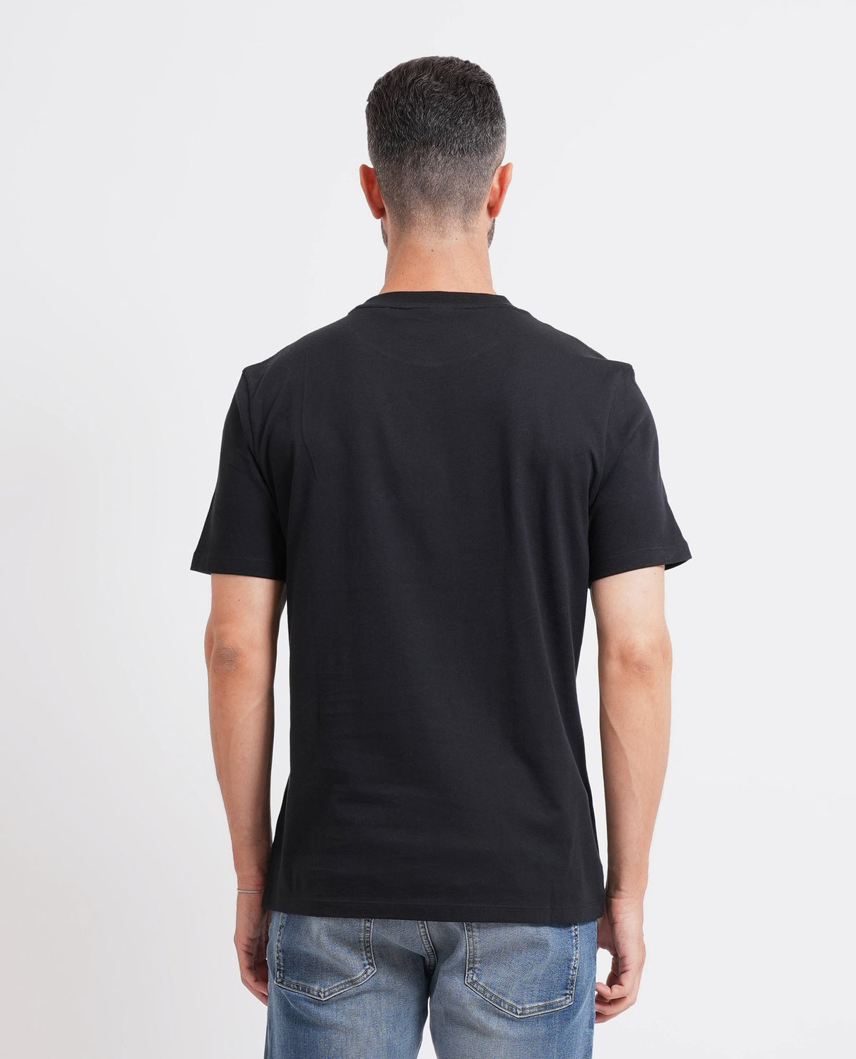 T-shirt con logo in rilievo Hugo uomo 