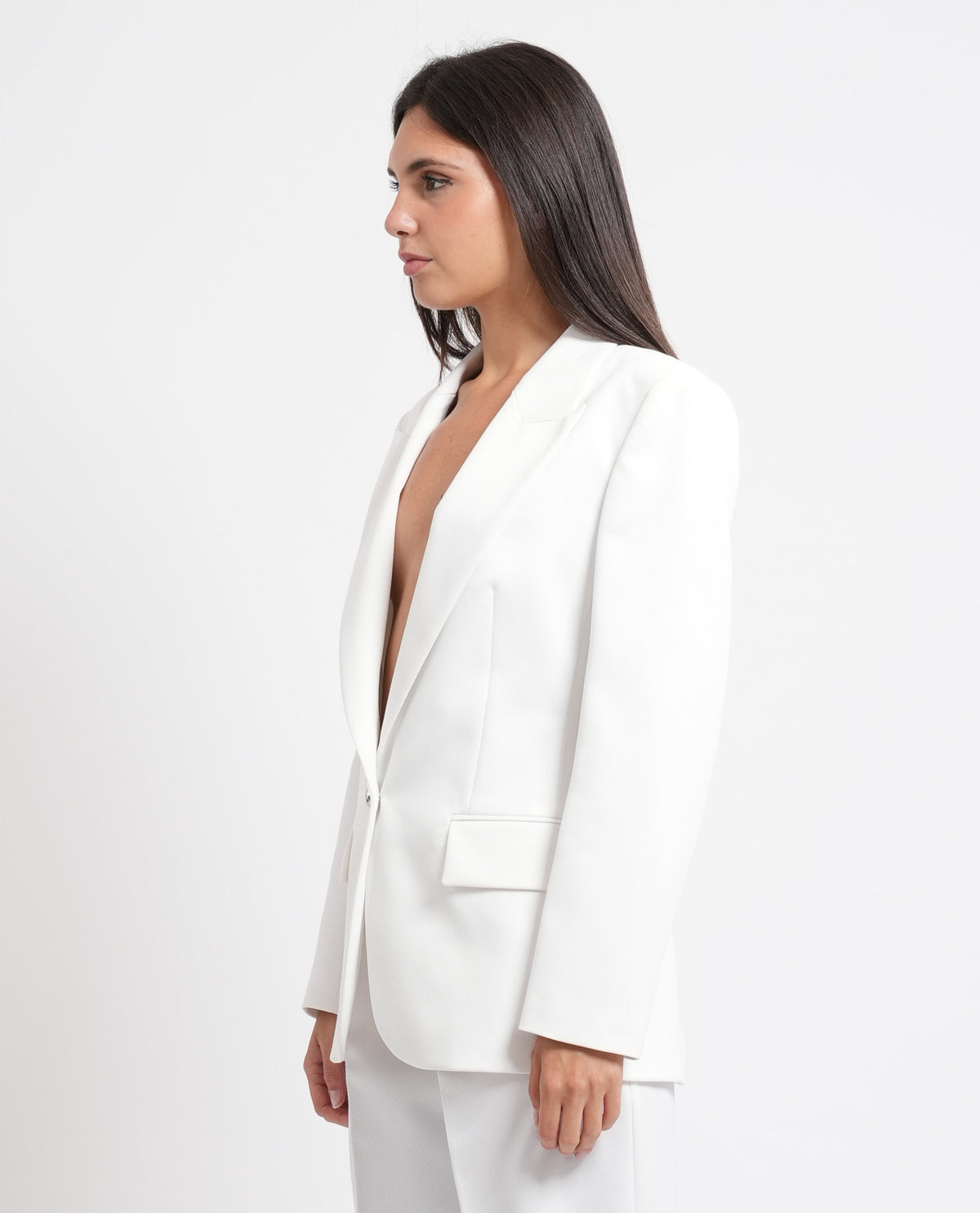Blazer donna Hugo con bottone in metallo 