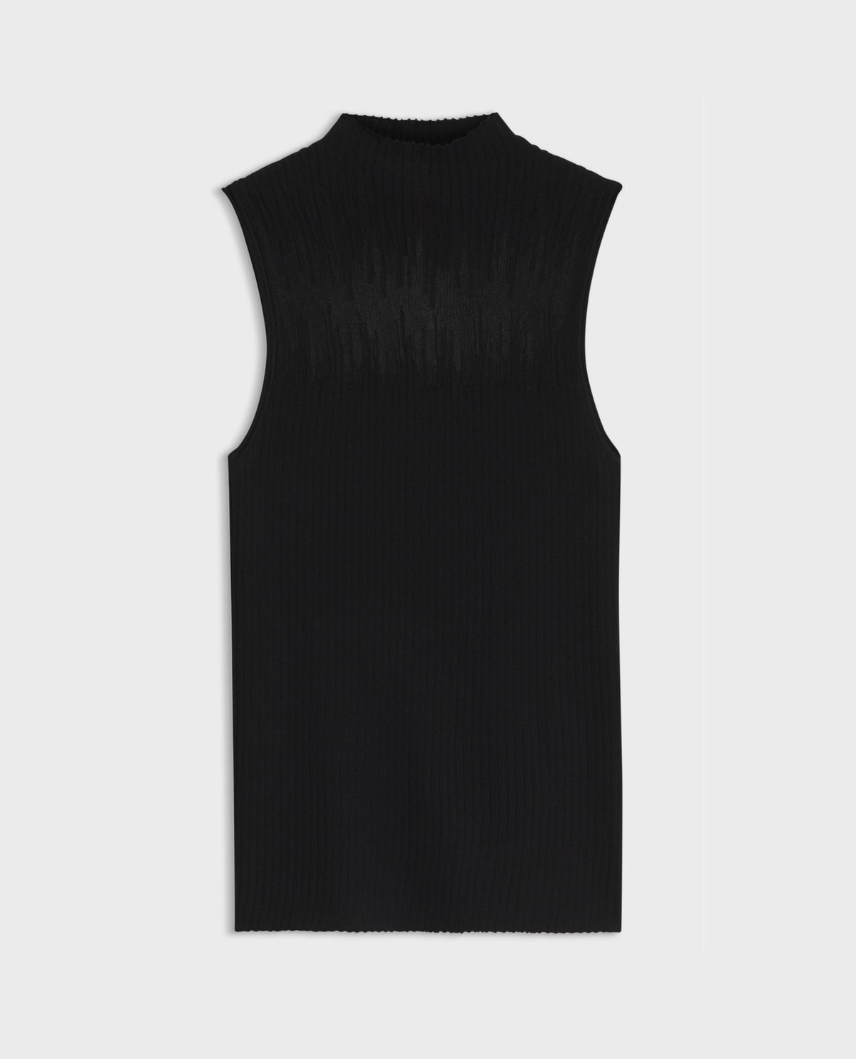 Top donna Hugo in maglia con trasparenze 
