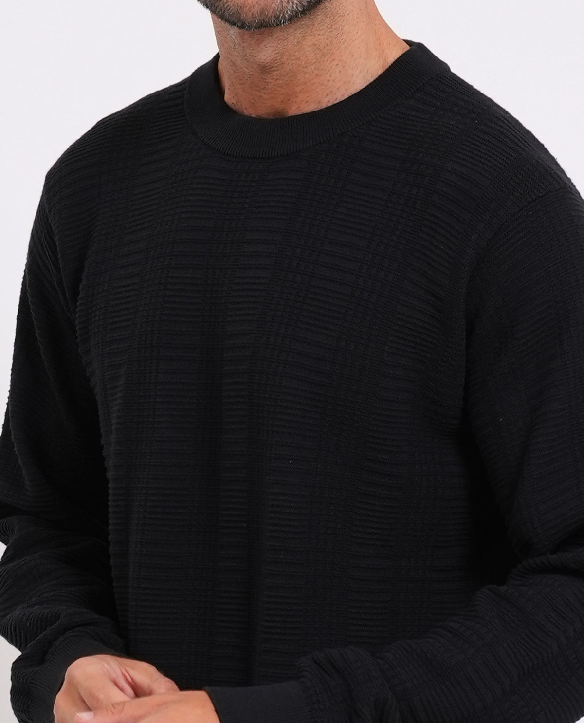 Pullover uomo di Hugo con fantasia all over 