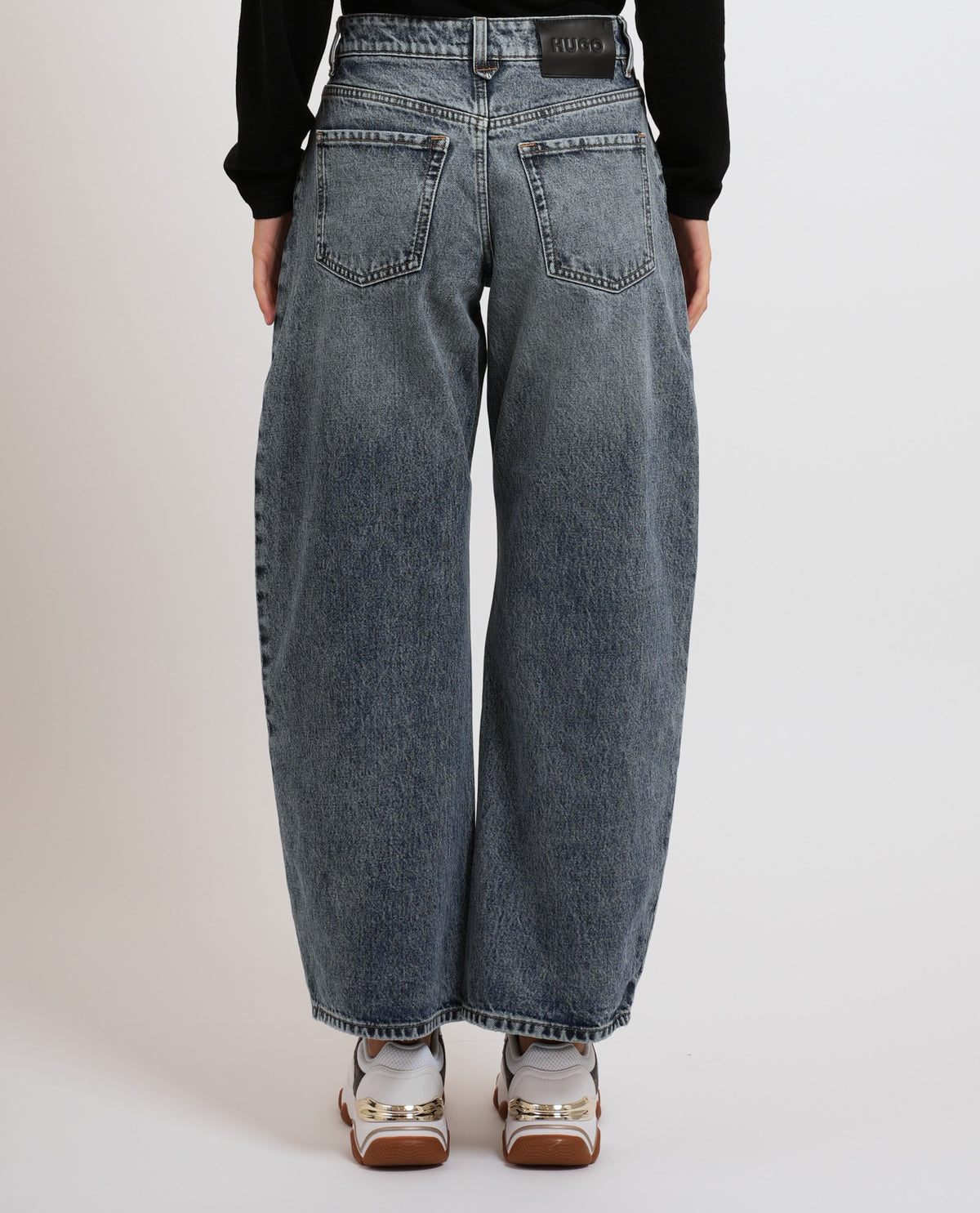 Jeans barrel fit Hugo donna 