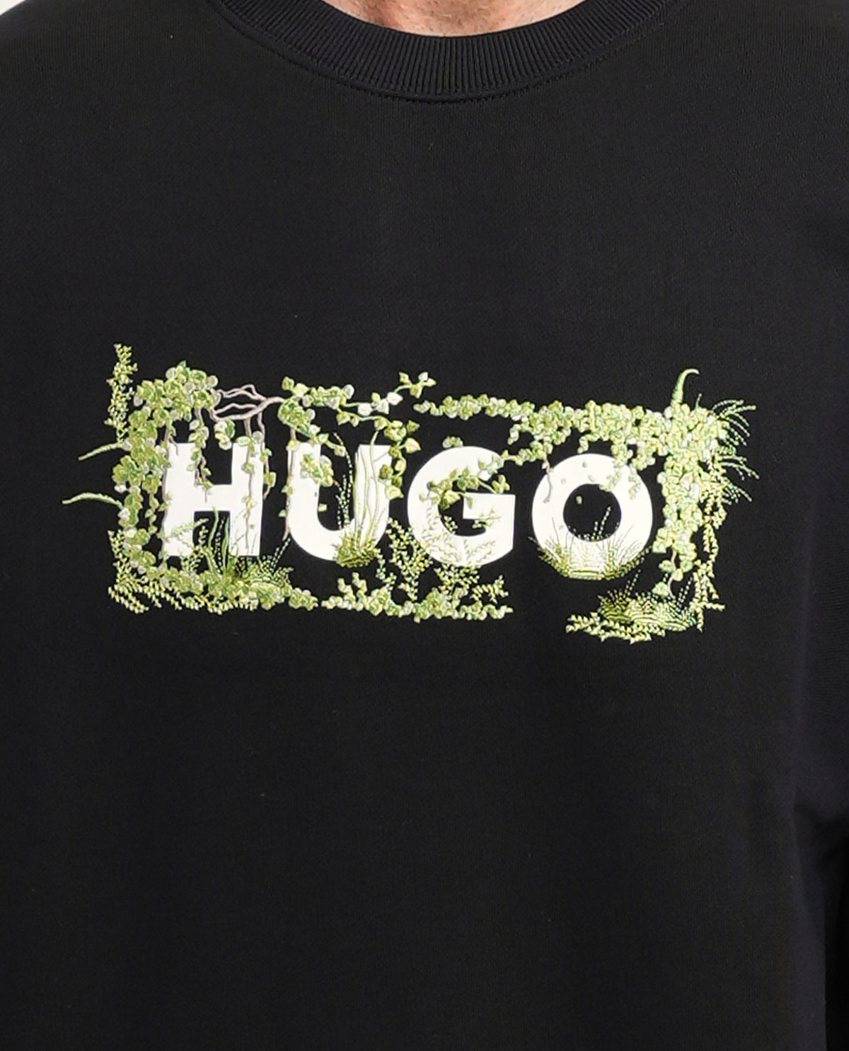 Felpa in cotone Hugo uomo 