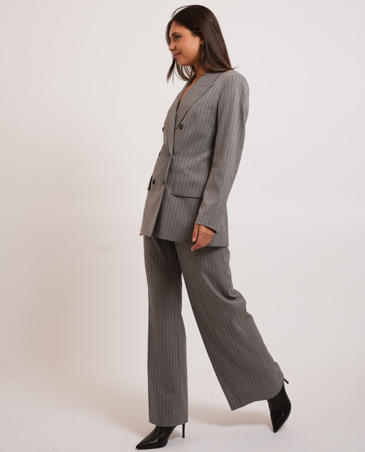 Blazer gessato per donna di Hugo 