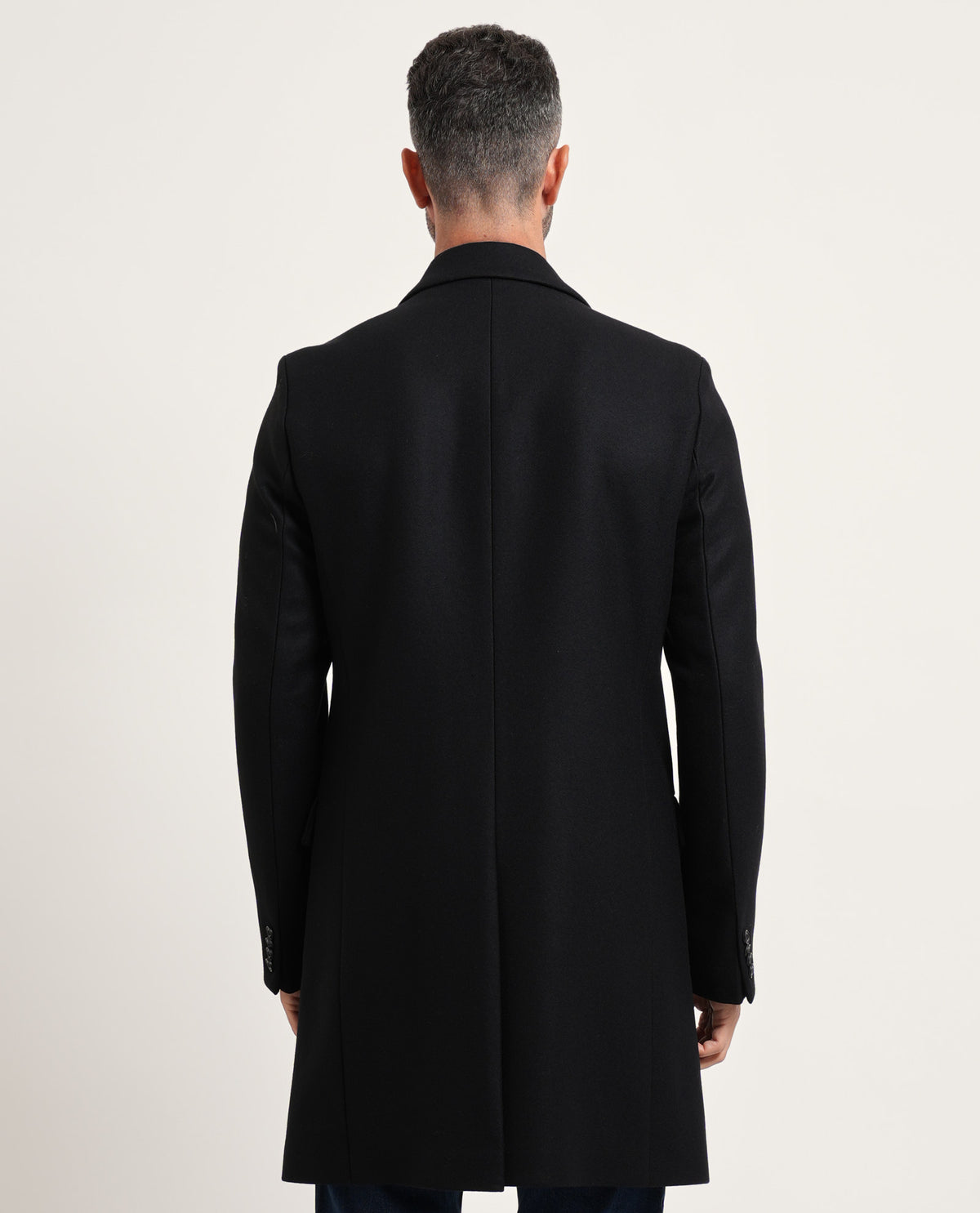 Cappotto lungo uomo Hugo in lana 