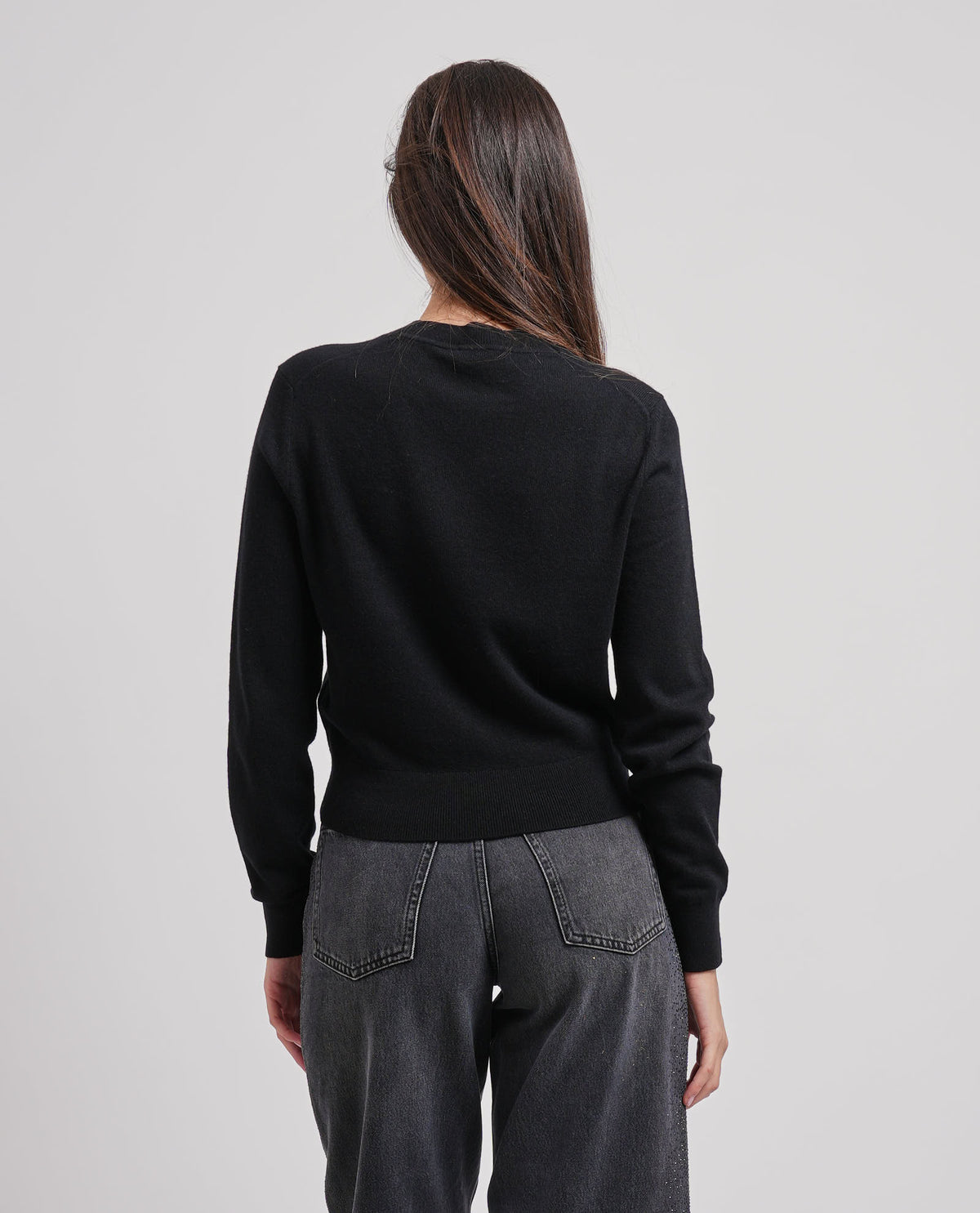 Maglione donna Hugo con applicazione 
