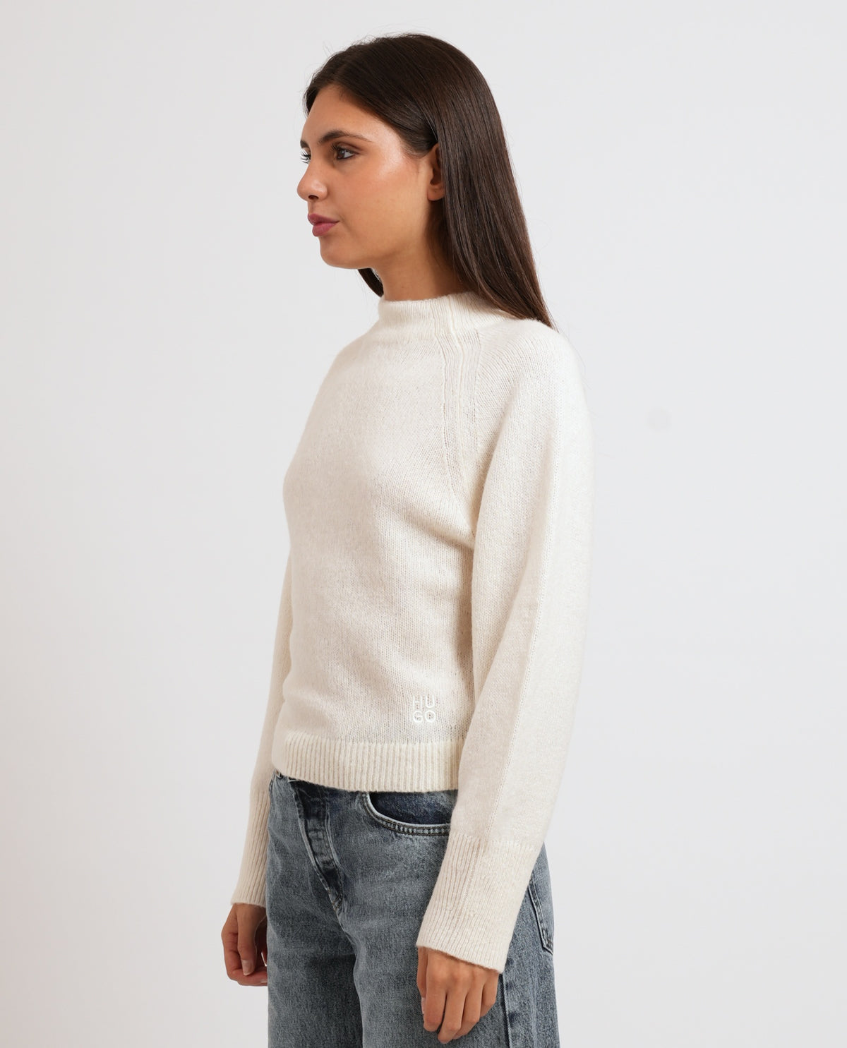 Maglione a mezzo collo Hugo donna 
