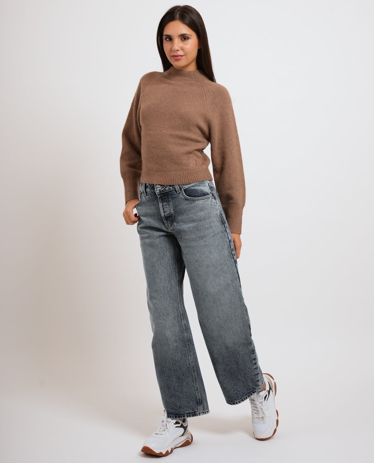 Maglione a mezzo collo Hugo donna 
