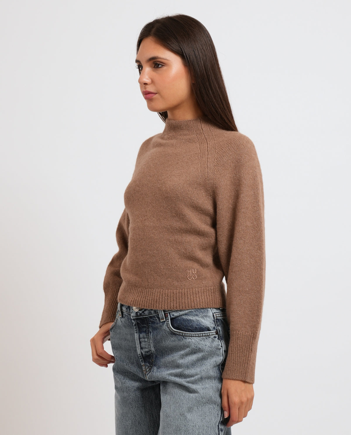 Maglione a mezzo collo Hugo donna 