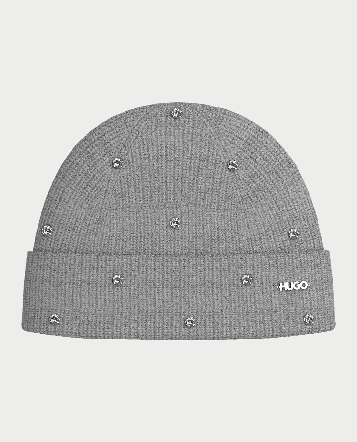 Cappello in lana Hugo donna con applicazioni 