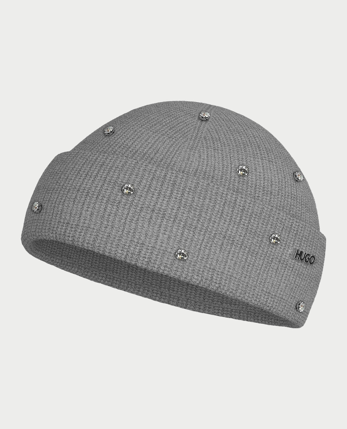 Cappello in lana Hugo donna con applicazioni 