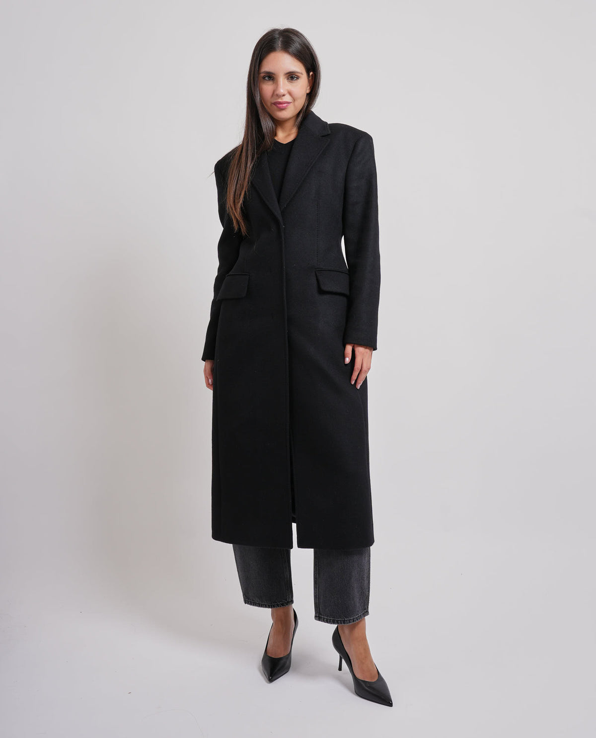 Cappotto lungo classico donna di Hugo 