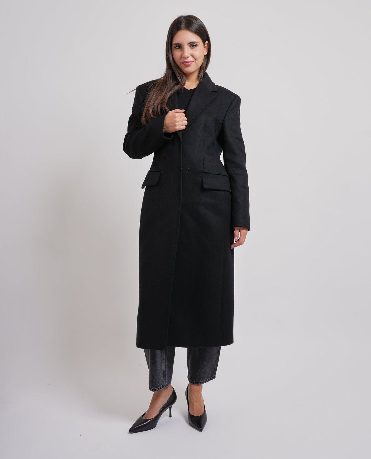 Cappotto lungo classico donna di Hugo 