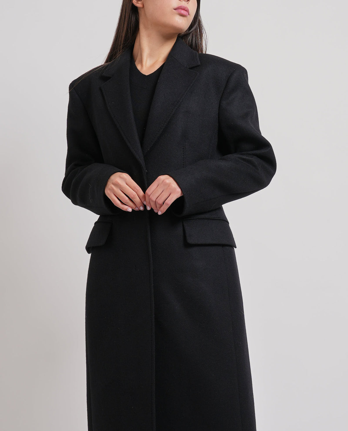 Cappotto lungo classico donna di Hugo 