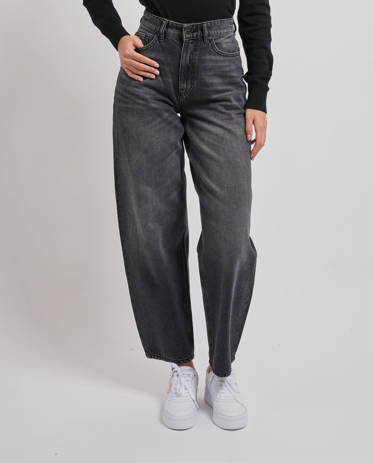 Jeans donna Hugo con strass 