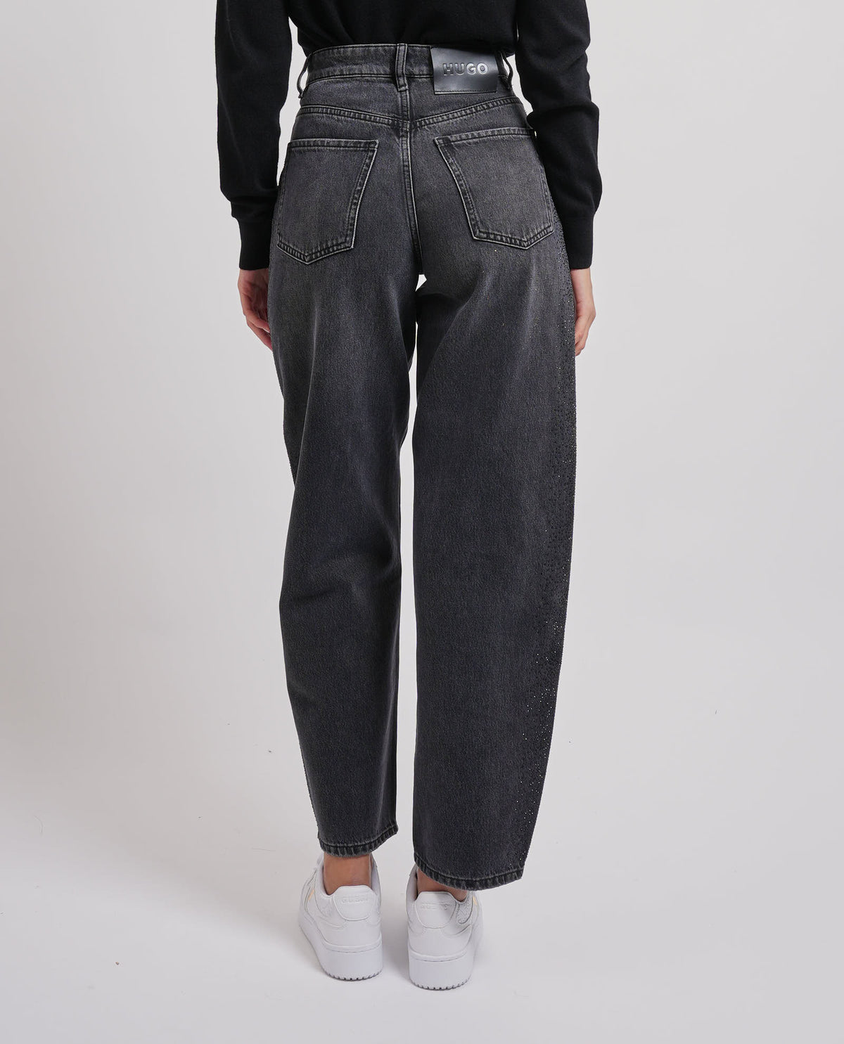 Jeans donna Hugo con strass 
