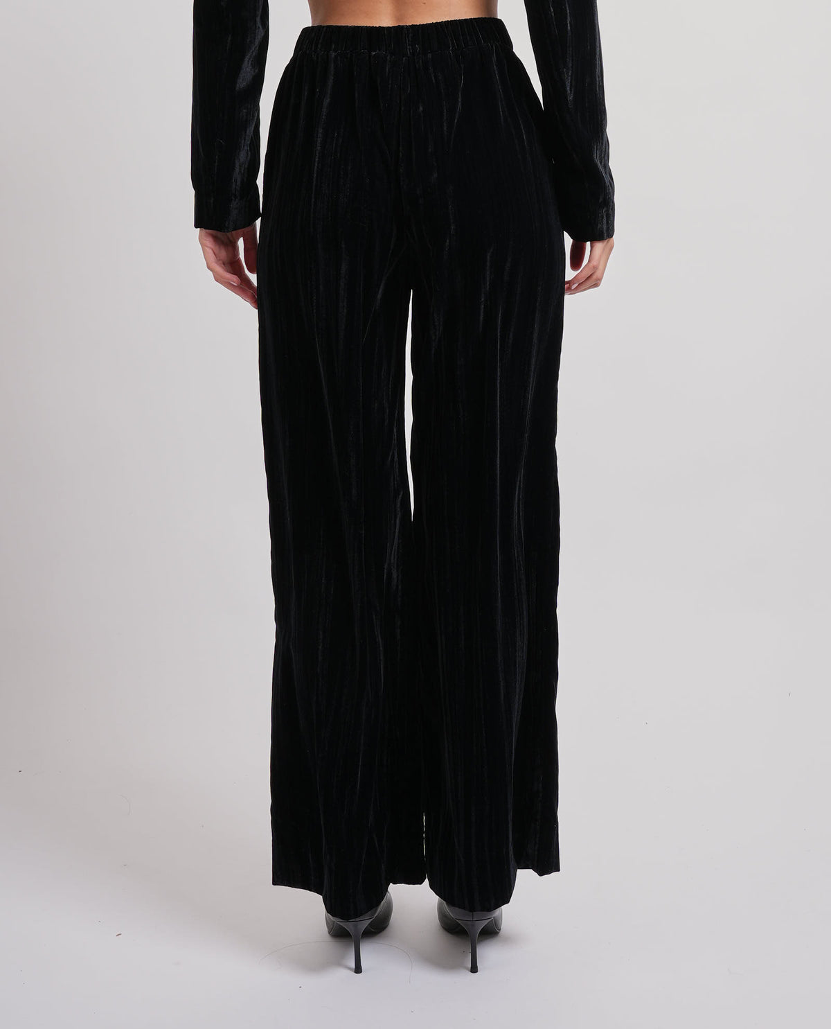 Pantaloni donna Hugo in velluto 