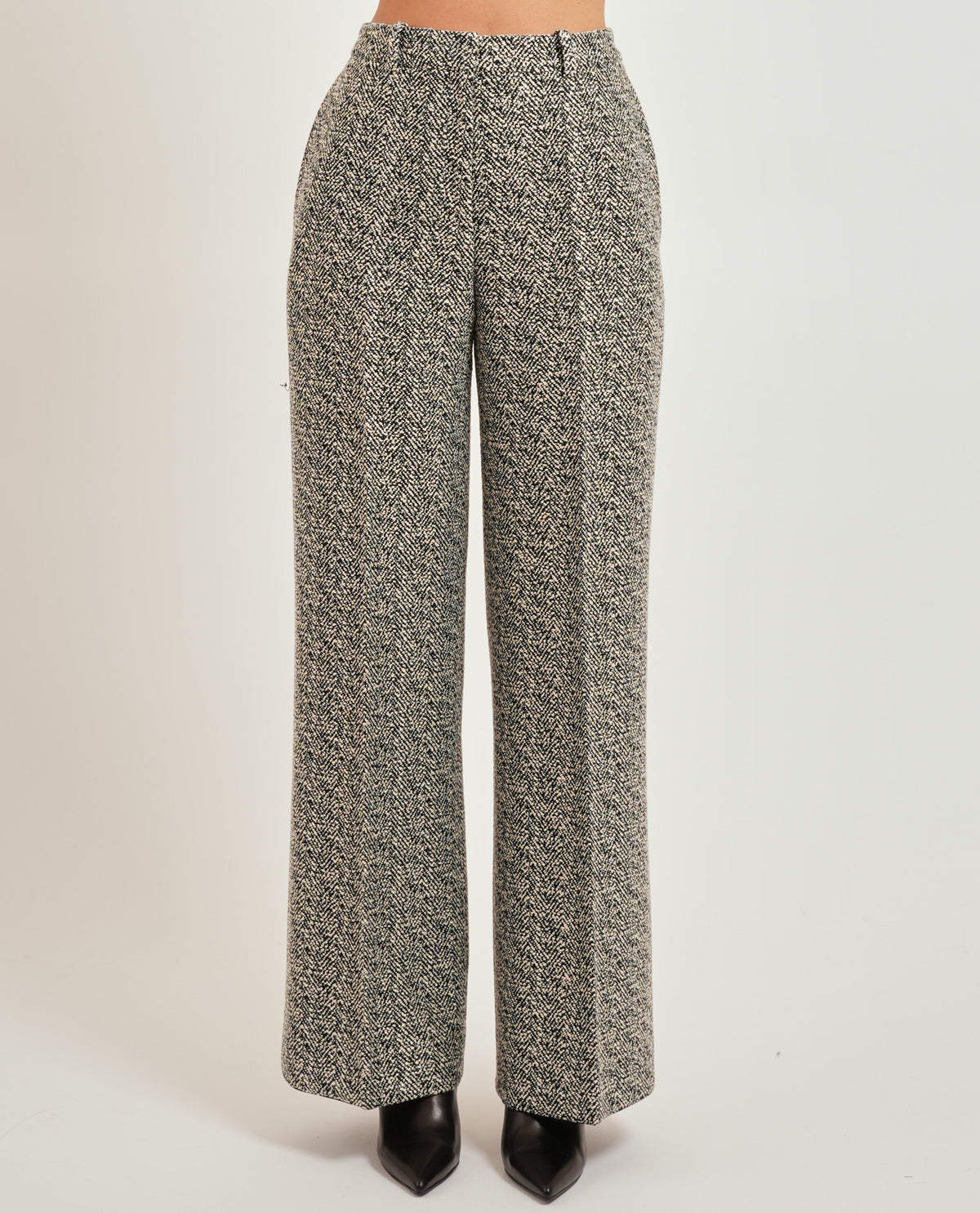 Pantaloni donna Hugo a spina di pesce 