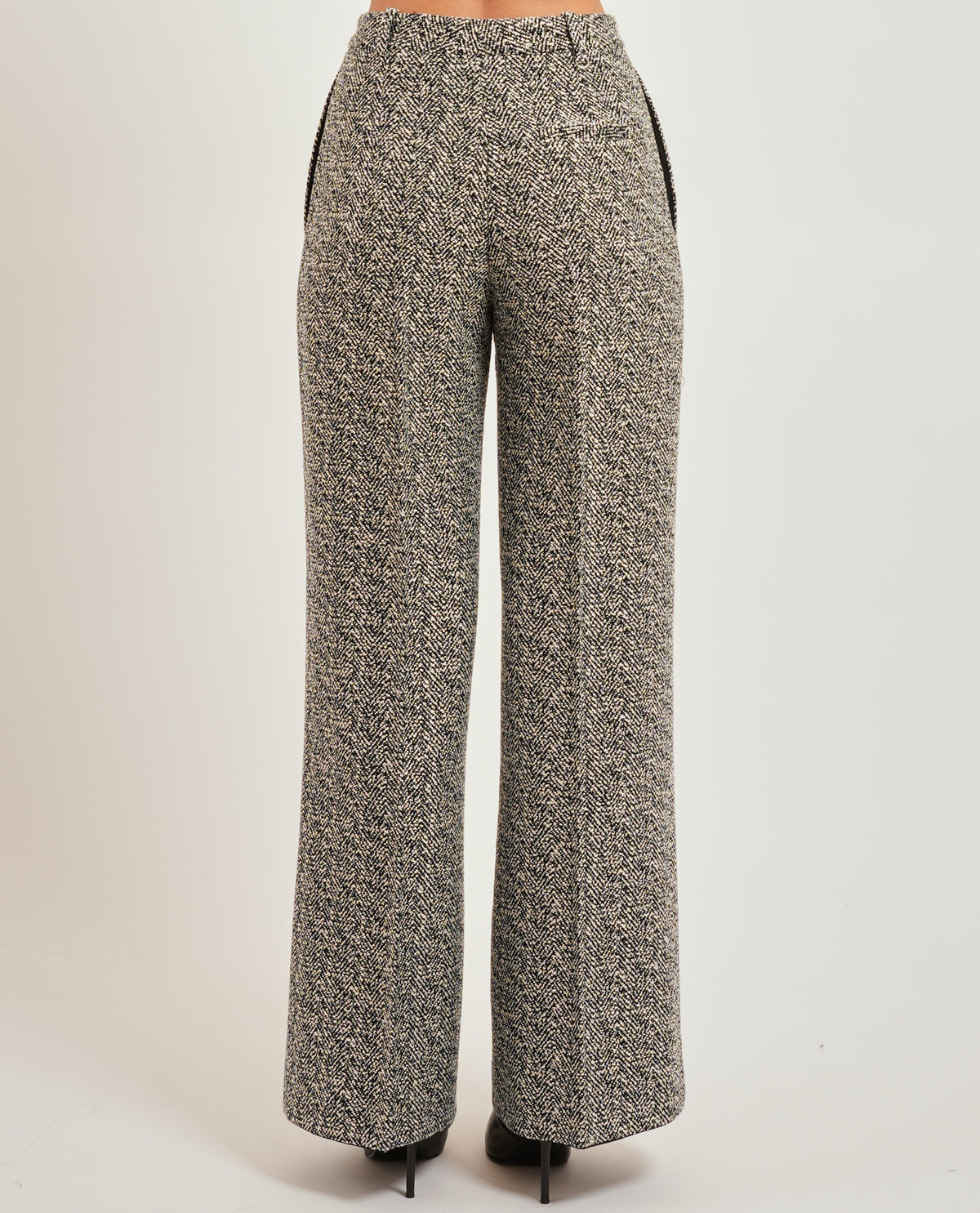 Pantaloni donna Hugo a spina di pesce 