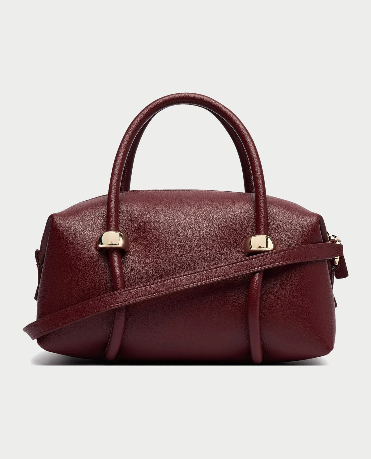 Borsa in similpelle donna Hugo con finiture color oro 