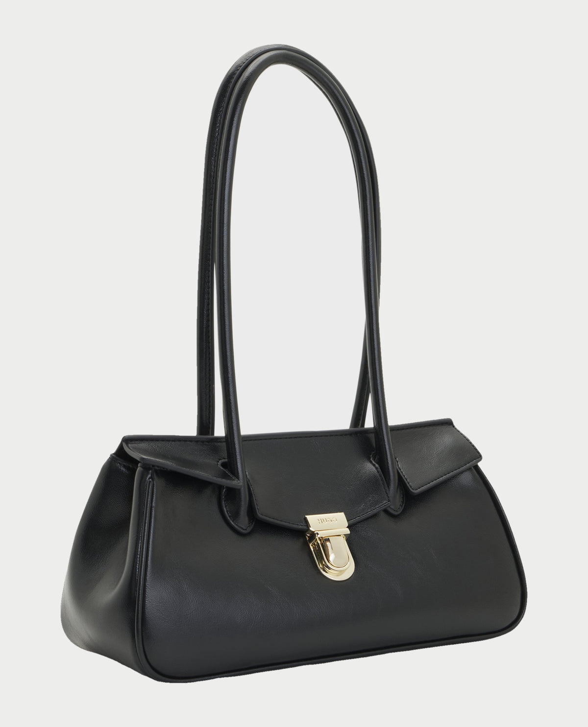 Borsa a tracolla Hugo donna con chiusura dorata<BR/> 