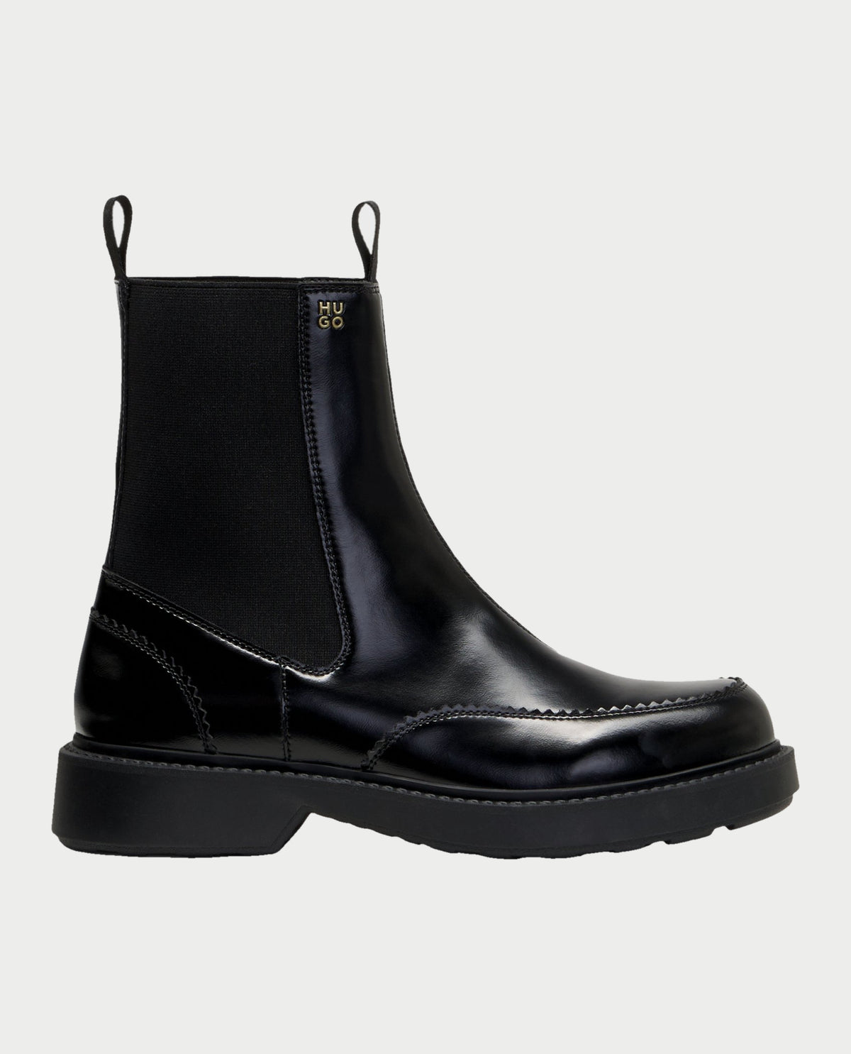 Stivaletti donna Hugo in pelle lucida 