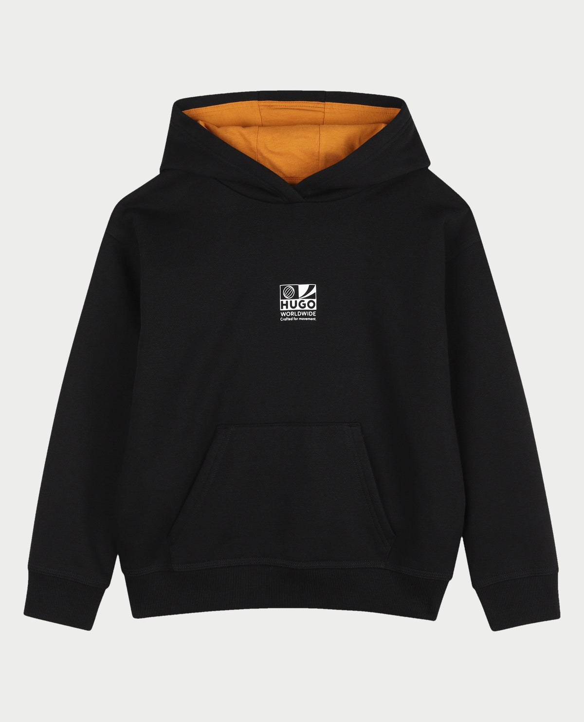 Felpa bambino Hugo con cappuccio e logo 
