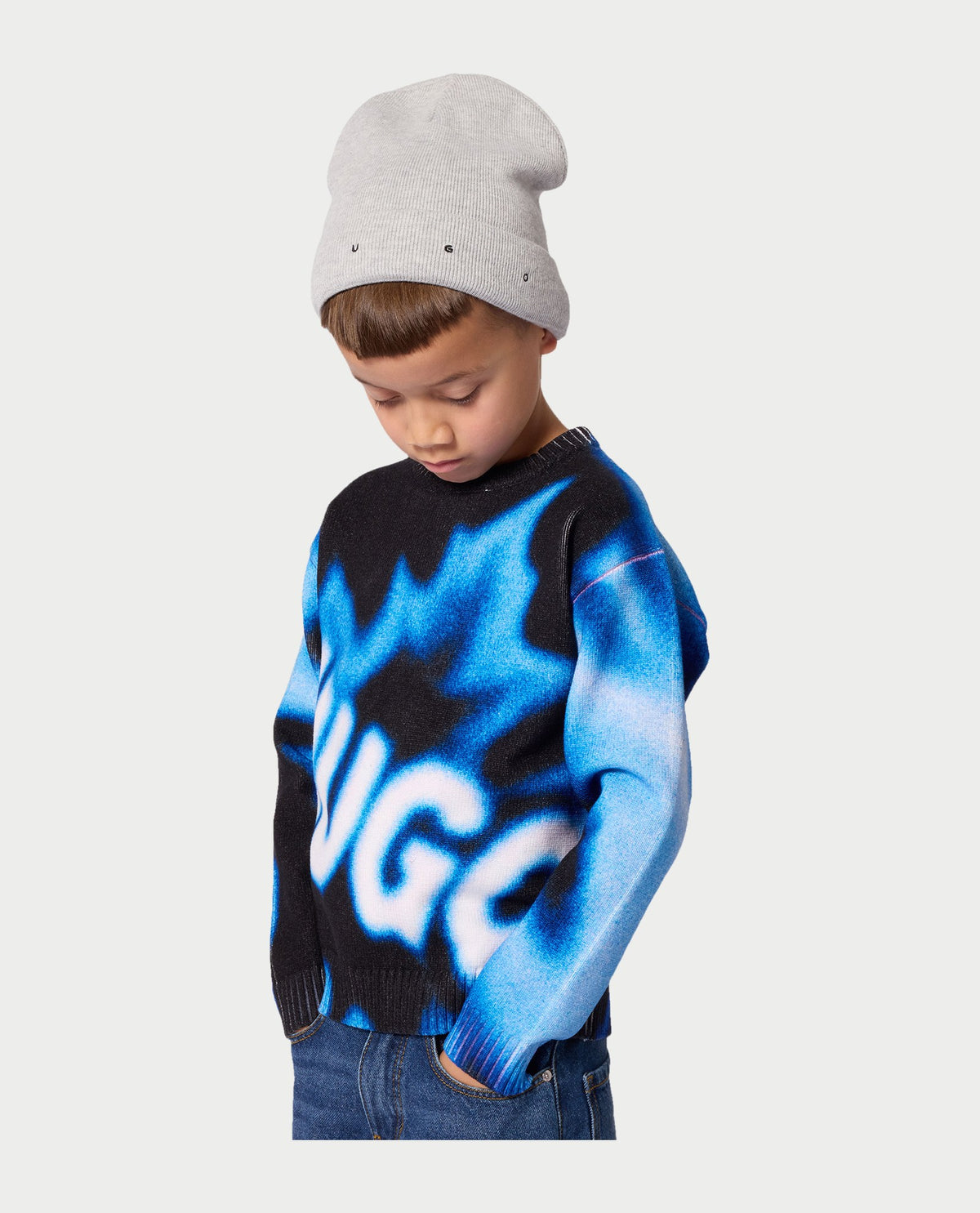 Cappello bambino Hugo con logo frontale 