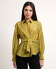 Iblues women's straight-fit silk blend shirt