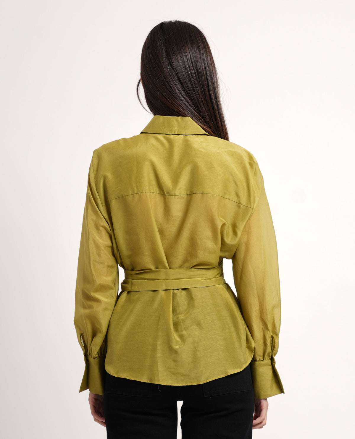 Camicia dritta Iblues donna in misto seta 