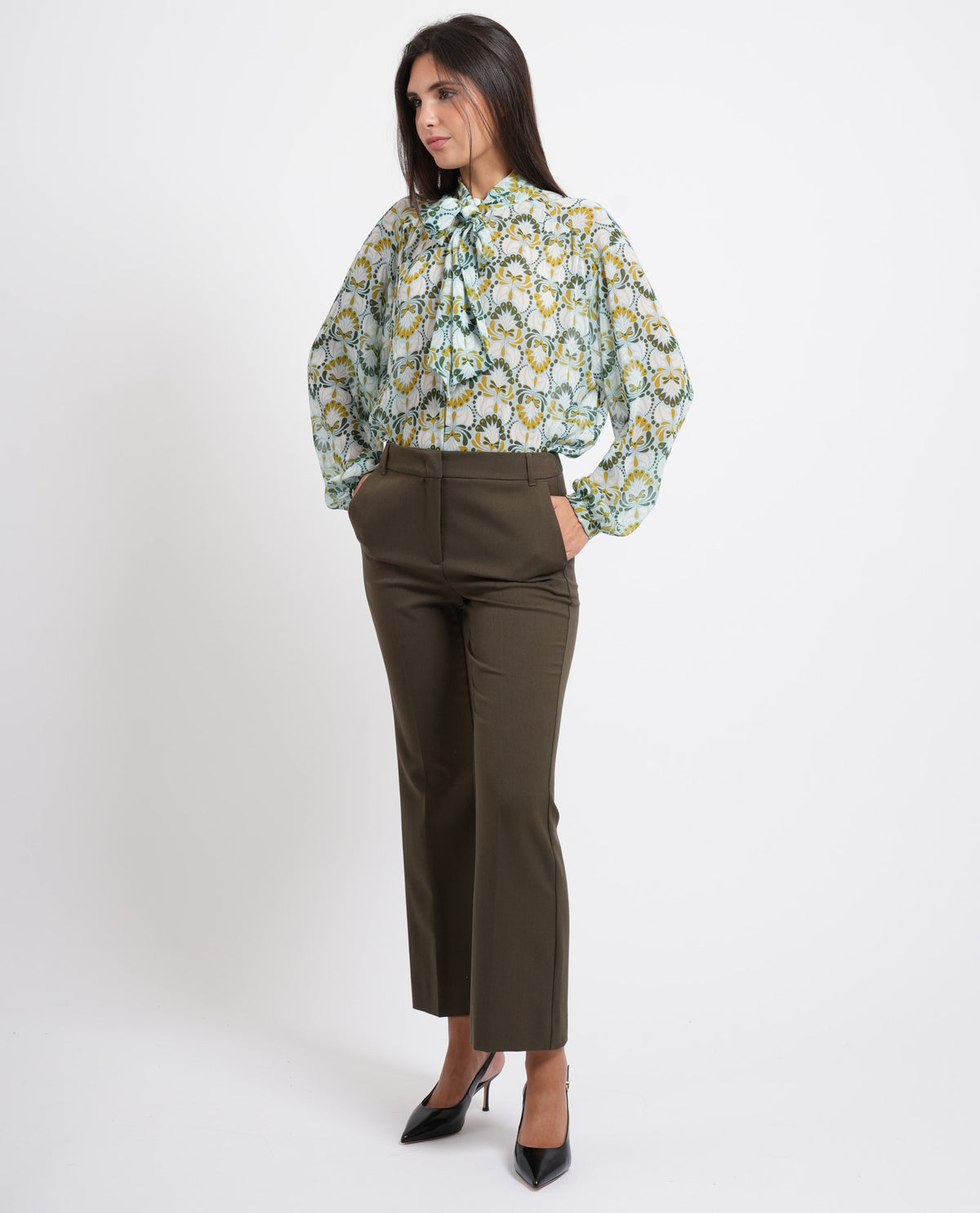 Pantaloni donna Iblues con gancio 