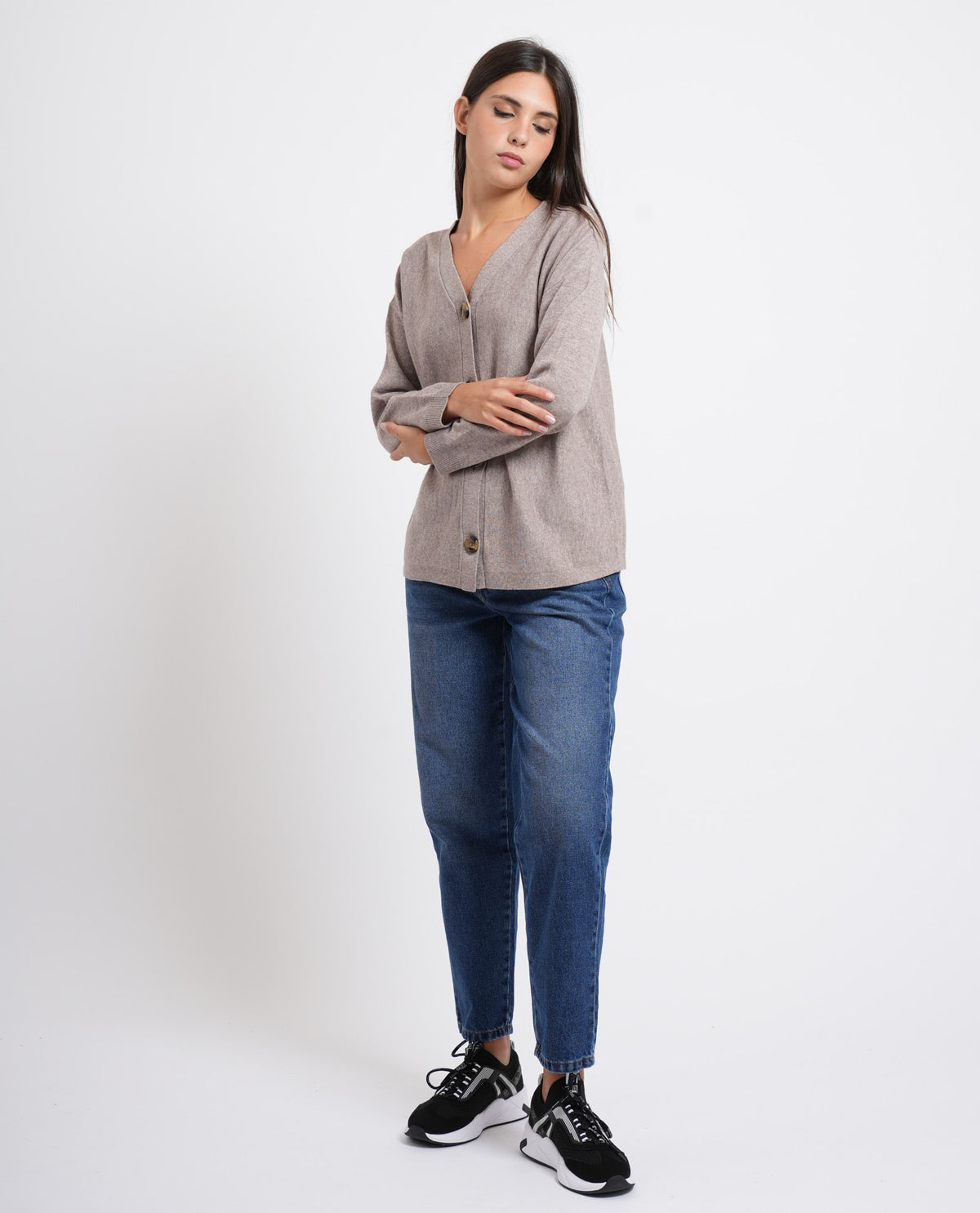 Cardigan donna Iblues in misto lana e cashmere 